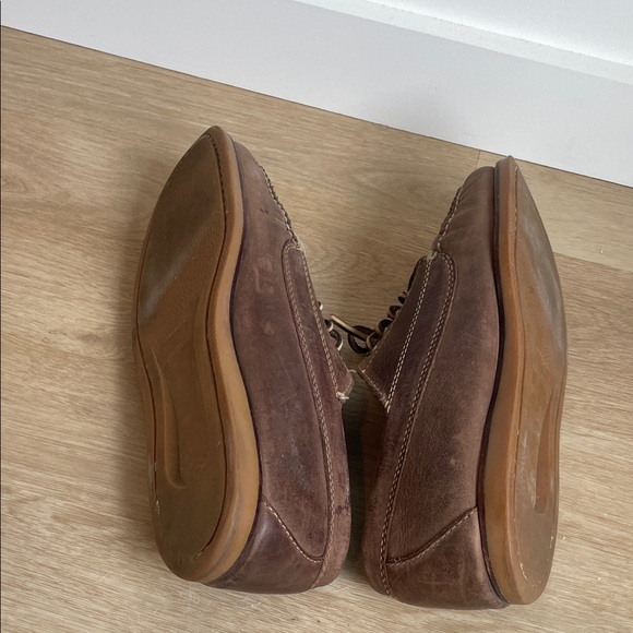 L.L. Bean Men's Dark Brown Signature Boucher Jackman Boat Shoes - Picture 8 of 10